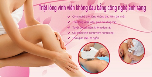 Dịch vụ triệt lông công nghệ IPL